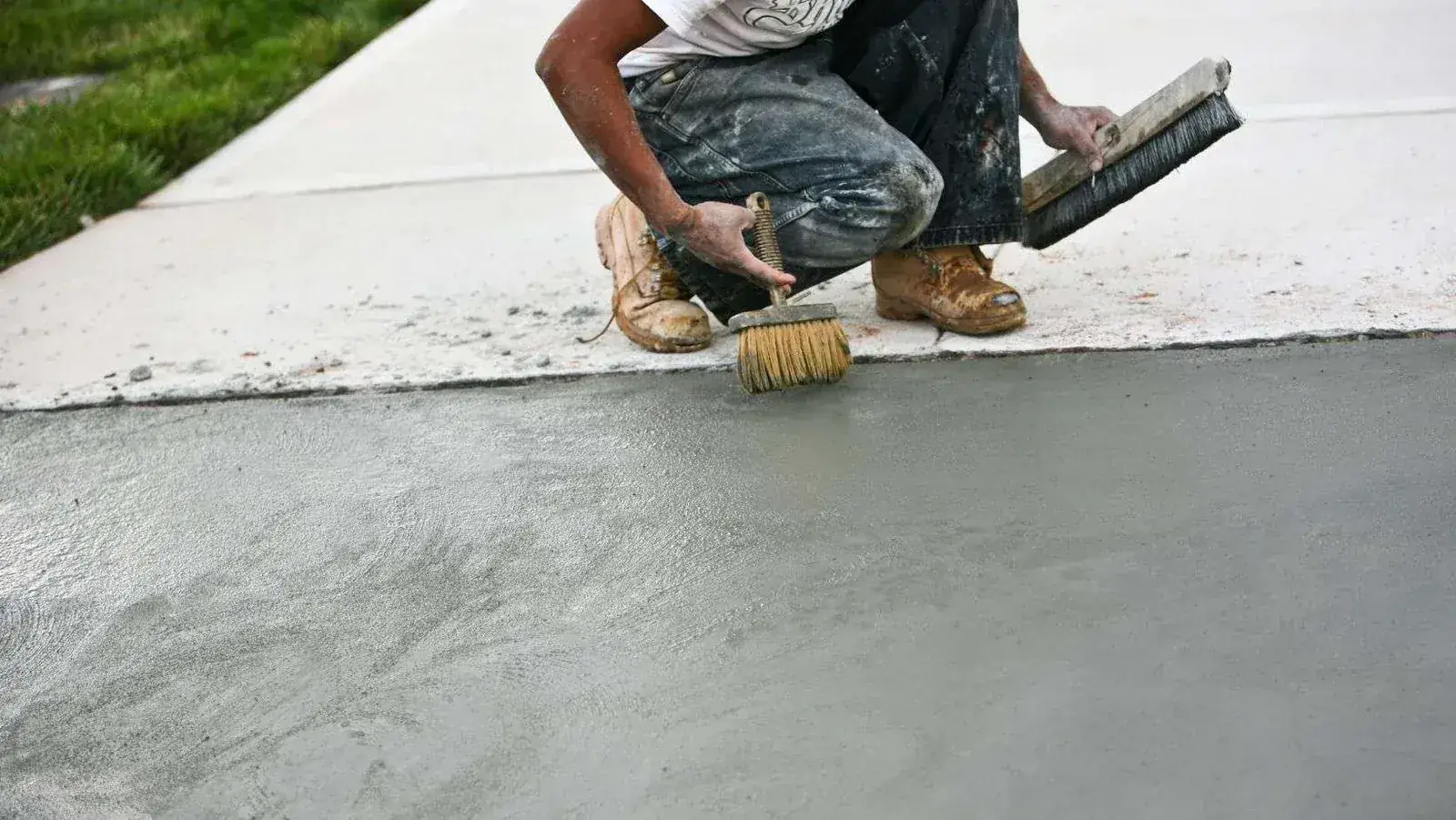 Foundation repair crew stabilising a structure in Northwest Arkansas